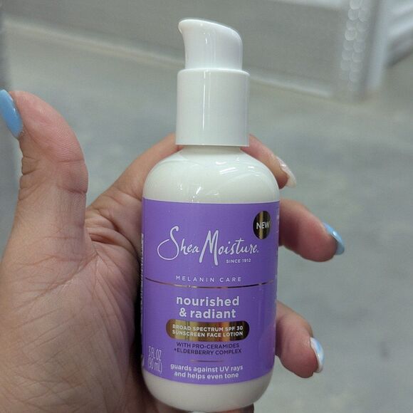 Shea Moisture Melanin Care Nourished and Radiant Skin Care Bundle of 6 face - Picture 3 of 7